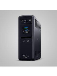   CYBERPOWER UPS gaming, 6xSCHU,2xUSB 1350VA 810W, 230V, színuszus szünetmentes tápegység,LINE-INTERAKTÍV, AVR, színes LCD