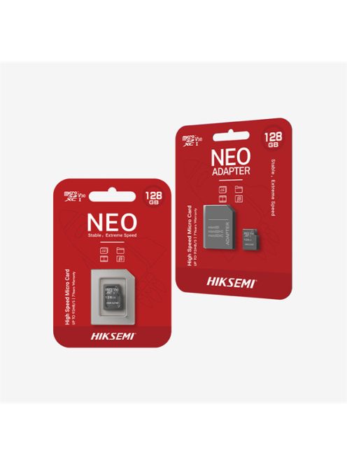 HIKSEMI Memóriakártya MicroSDXC 256GB Neo CL10 92R/50W UHS-I V30 (HIKVISION)