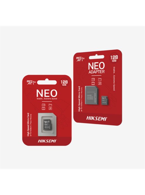 HIKSEMI Memóriakártya MicroSDHC 32GB Neo CL10 92R/15W UHS-I V10 + Adapter (HIKVISION)
