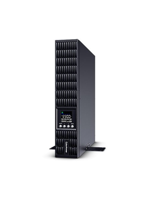 CYBERPOWER UPS, 1000VA/900W, 8xC13, színes LCD, szünetmentes, tiszta színuszos, online kettős konverzió, rack/tower