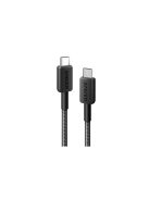 ANKER Töltőkábel, 322, USB-C - USB-C, 1,8 méteres, fekete - A81F6G11