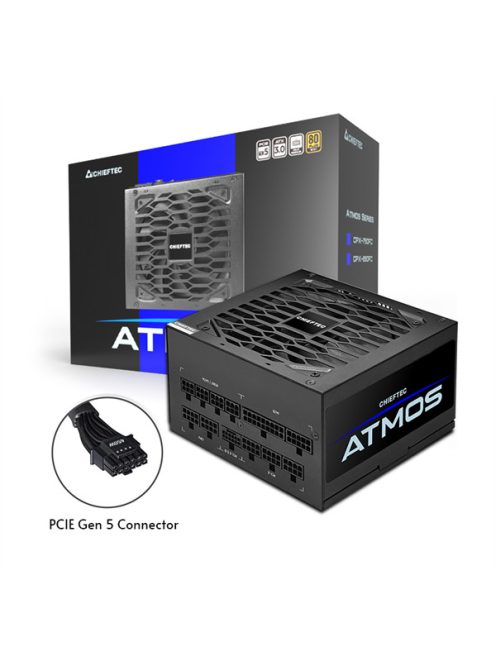 CHIEFTEC Tápegység Moduláris ATMOS Series 750W PCIe Gen5 BOX