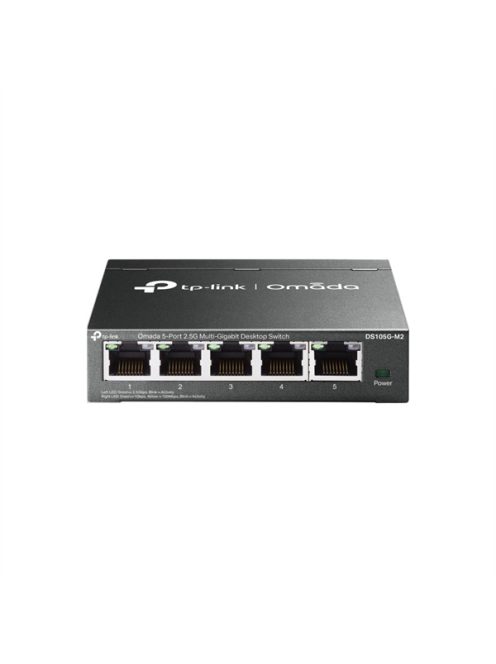 TP-LINK Switch 5x2.5Gbps Fémházas (Omada), DS105G-M2