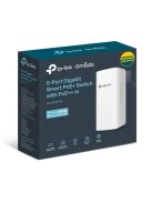 TP-LINK Switch 5x1000Mbps(1xPOE++/4xPOE+) Kültéri Műanyagházas (Omada), SG2005P-PD