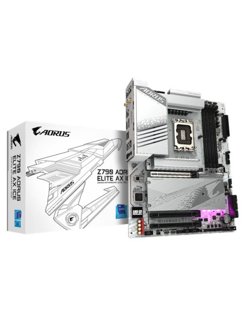 GIGABYTE Alaplap S1700 Z790 AORUS ELITE AX ICE INTEL Z790, ATX