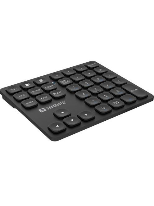SANDBERG Billentyűzet, Wireless Numeric Keypad Pro