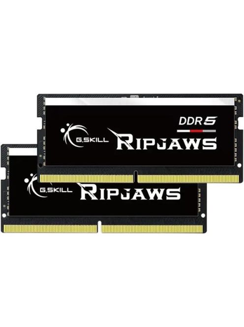 G.SKILL NB Memória DDR5 32GB 4800Mhz CL34 SODIMM 1.10V, Ripjaws (Kit of 2)