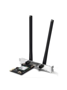   MERCUSYS Wireless Adapter PCI-Express 5.2 Dual Band AX3000 Wifi 6 Bluetooth, MA80XE