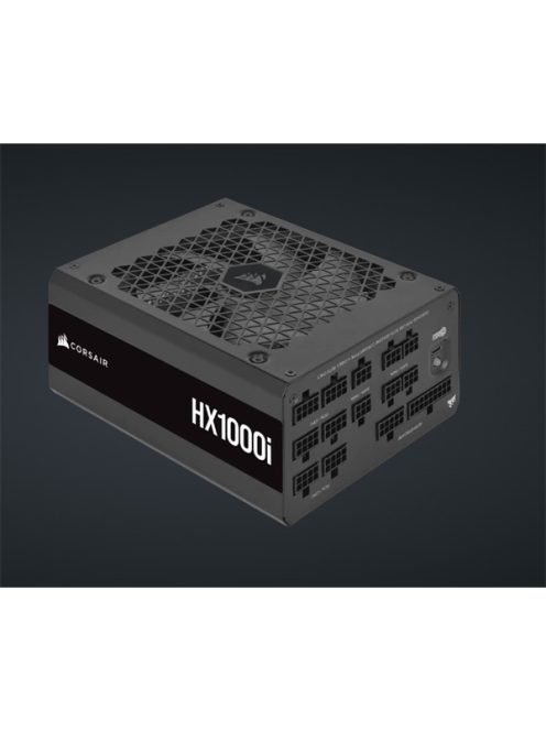 CORSAIR Tápegység Moduláris, HX1000i, 1000W, ATX3.0, PCIe5.0, 14cm, BOX, Platinum