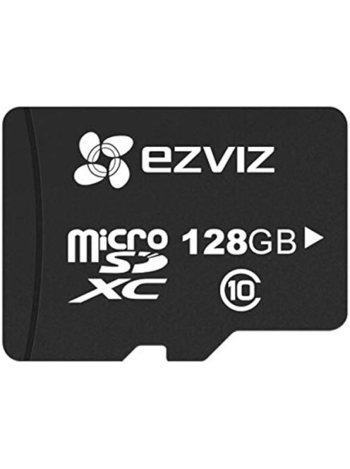 EZVIZ 128GB MicroSD kártya az EZVIZ biztonsági kamerákhoz, C10 class,Max read speed 90MB/s; Max write speed 50MB/s