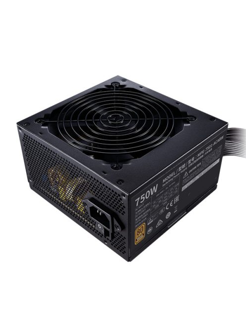 COOLER MASTER Tápegység MWE 750 BRONZE - V2, 750W, 12cm, 80+ Bronze