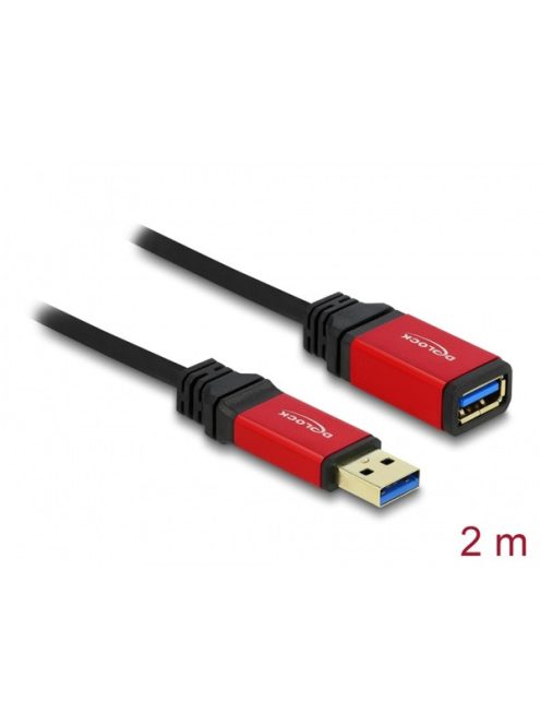 DELOCK kábel USB 3.0 Type-A male / female hosszabbító 2m Premium