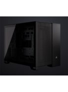 CORSAIR Ház 2500D AIRFLOW, Tápegység nélkül, Edzett Üveg, fekete