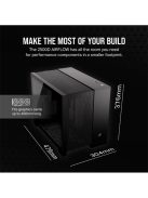 CORSAIR Ház 2500D AIRFLOW, Tápegység nélkül, Edzett Üveg, fekete