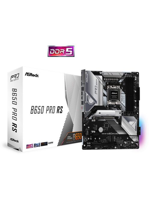 ASROCK Alaplap AM5 B650 PRO RS AMD B650, ATX