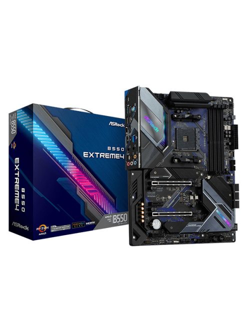 ASROCK Alaplap AM4 B550 EXTREME4 AMD B550, ATX