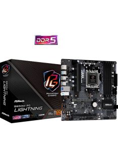 ASROCK Alaplap AM5 B650M PG LIGHTNING AMD B650, mATX