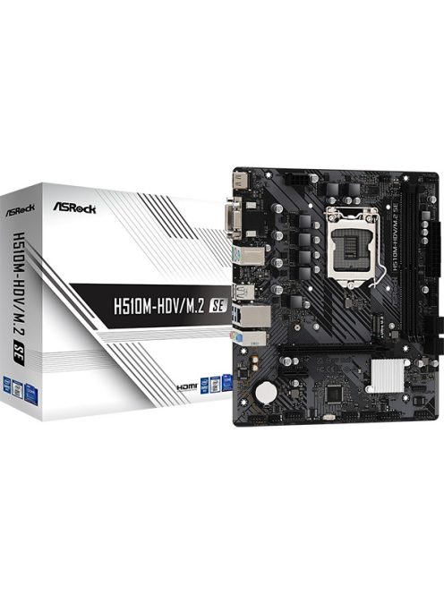 ASROCK Alaplap S1200 H510M-HDV/M.2 SE INTEL H470, mATX