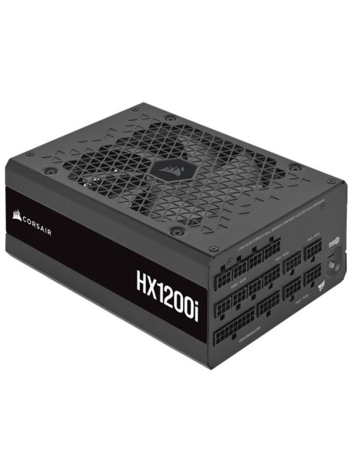 CORSAIR Tápegység Moduláris, HX1200i, 1200W, ATX 3.0, PCIe 5.0, 14cm, 80+ Platinum