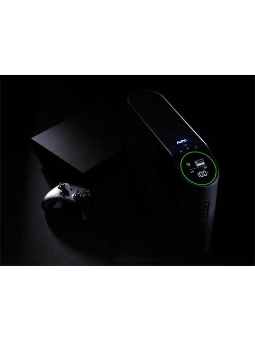 APC Back-UPS Pro Gaming, BGM2200 UPS, 2200VA/1320W, 4xSchuko 2xC13, LINE-INTERACTIVE szünetmentes,színuszos, AVR, RGB