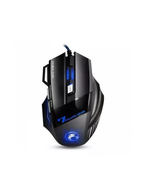 IMICE Vezetékes egér optikai, gaming X7, 3200dpi, USB, Fekete