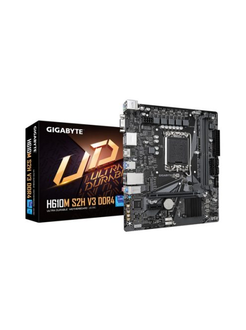 GIGABYTE Alaplap S1700 H610M S2H V3 DDR4 INTEL H610, mATX