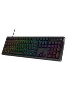 HP HYPERX vezetékes mechanikus gaming billentyűzet Alloy Rise PBT piros switch - amerikai lokalizáció