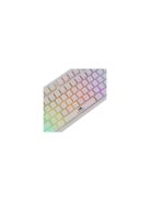 BARACUDA BGK-001114W fehér gamer billentyűzet, angol