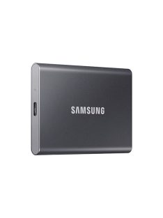 SAMSUNG Hordozható SSD T7 USB 3.2 4TB (Szürke)