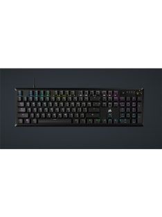   CORSAIR Vezetékes Billentyűzet Gaming, K70 CORE RGB, Mechanikus, MLX Red switch, 104 gombos, US, fekete
