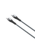 COLORWAY Kábel, Type-C - Type-C (PD Fast Charging 65W) 3.0A 1m gray (CW-CBPDCC040-GR)
