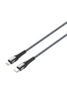 COLORWAY Kábel, Type-C - Apple Lightning (PD Fast Charging) 3.0A(30W) 1m szürke (CW-CBPDCL033-GR)