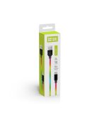 COLORWAY Kábel, USB MicroUSB (multicolor) 2.4A 1m (CW-CBUM017-MC)