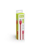 COLORWAY Kábel, USB MicroUSB 1m 2.1A red (CW-CBUM002-RD)