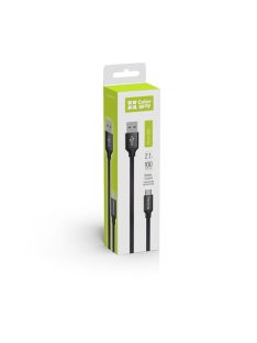 COLORWAY Kábel, USB MicroUSB 1m 2.1A black (CW-CBUM002-BK)