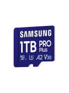 SAMSUNG Memóriakártya, PRO Plus microSDXC kártya 1TB, CLASS 10, UHS-I, U3, V30, A2, + Adapter, R180/W130