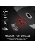 CORSAIR Vezetékes Egér Gaming, M55 Lightwight, 6 programozható gomb, Ultra-könnyű, 16000dpi, fekete