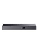 TP-LINK Switch 16x1000Mbps (POE+) + 2xGigabit SFP Fémházas Rackes, DS1018GMP