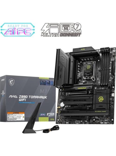 MSI Alaplap S1851 MAG Z890 TOMAHAWK WIFI Intel Z890, ATX