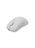 WHITE SHARK AERO-W WGM-5015W gamer egér, 10.000 dpi, 6 gombos fehér