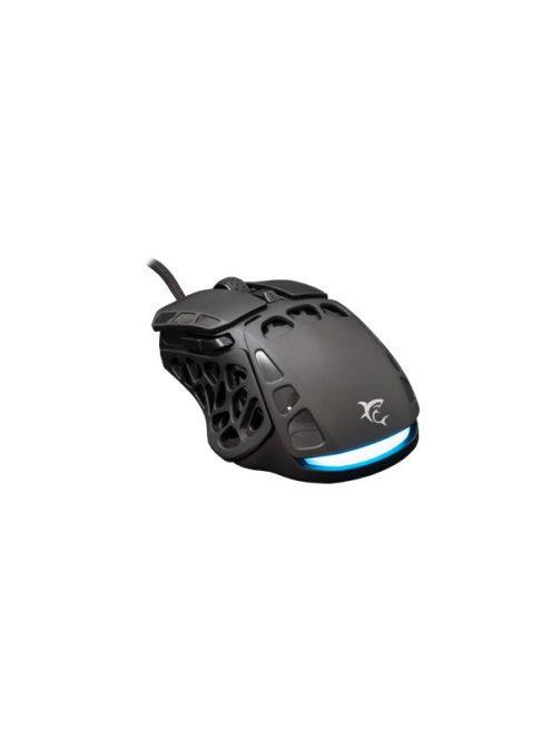 WHITE SHARK ECTOR-B GM-5016B RGB gamer egér, 12.200 dpi, 7 gombos fekete