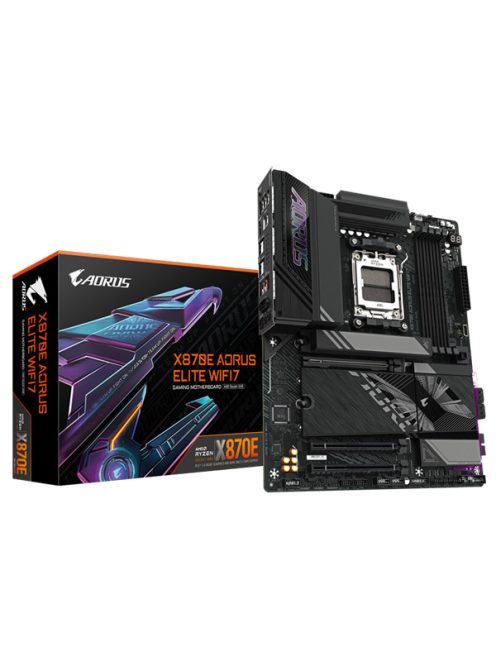 GIGABYTE Alaplap AM5 X870E AORUS ELITE WIFI7 AMD X870, ATX