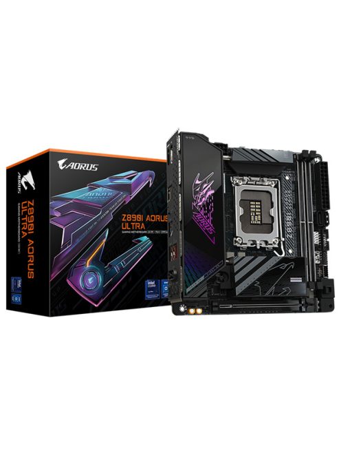 GIGABYTE Alaplap S1851 Z890I AORUS ULTRA INTEL Z890, mini-ITX