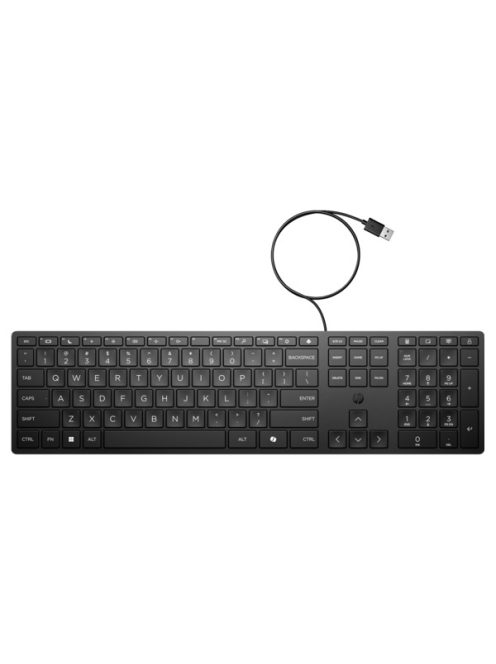 HP vezetékes billentyűzet 320K - fekete
