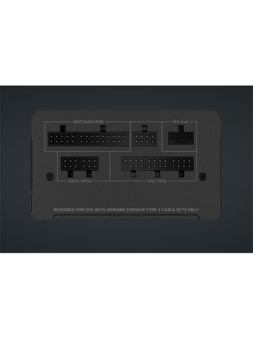 CORSAIR Tápegység Moduláris, RM1000e, 1000W, 12cm, ATX 3.1, PCIe 5.1, BOX, Cybenetics Gold