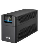EATON UPS 5E700UD, 5e Gen2, IEC, 700VA, 360W, Input: Schuko, Outputs: (2) DIN, Line-interaktív szünetmentes, AVR, torony