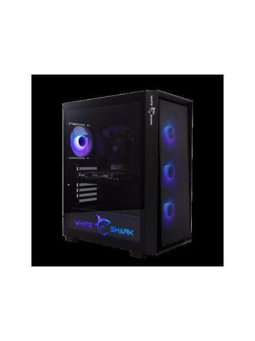 WHITE SHARK WARHEAD-3/B WS GCC-2401B  PC ház, E-ATX/ATX/M-ATX/ITX gamer, fekete