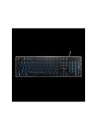 WHITE SHARK  TACHI-B/US WS GK-003141B-US gamer billentyűzet, 104 gomb fekete (angol)