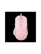 WHITE SHARK ECTOR-P WS GM-5016P  gamer egér 7D / 12.200 dpi pink RGB  PIXART PMW3327