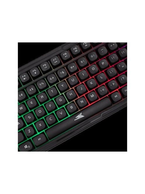 BARACUDA BGC-011B ORCA-B gamer combo fekete billentyűzet (memb. ang.) + egér